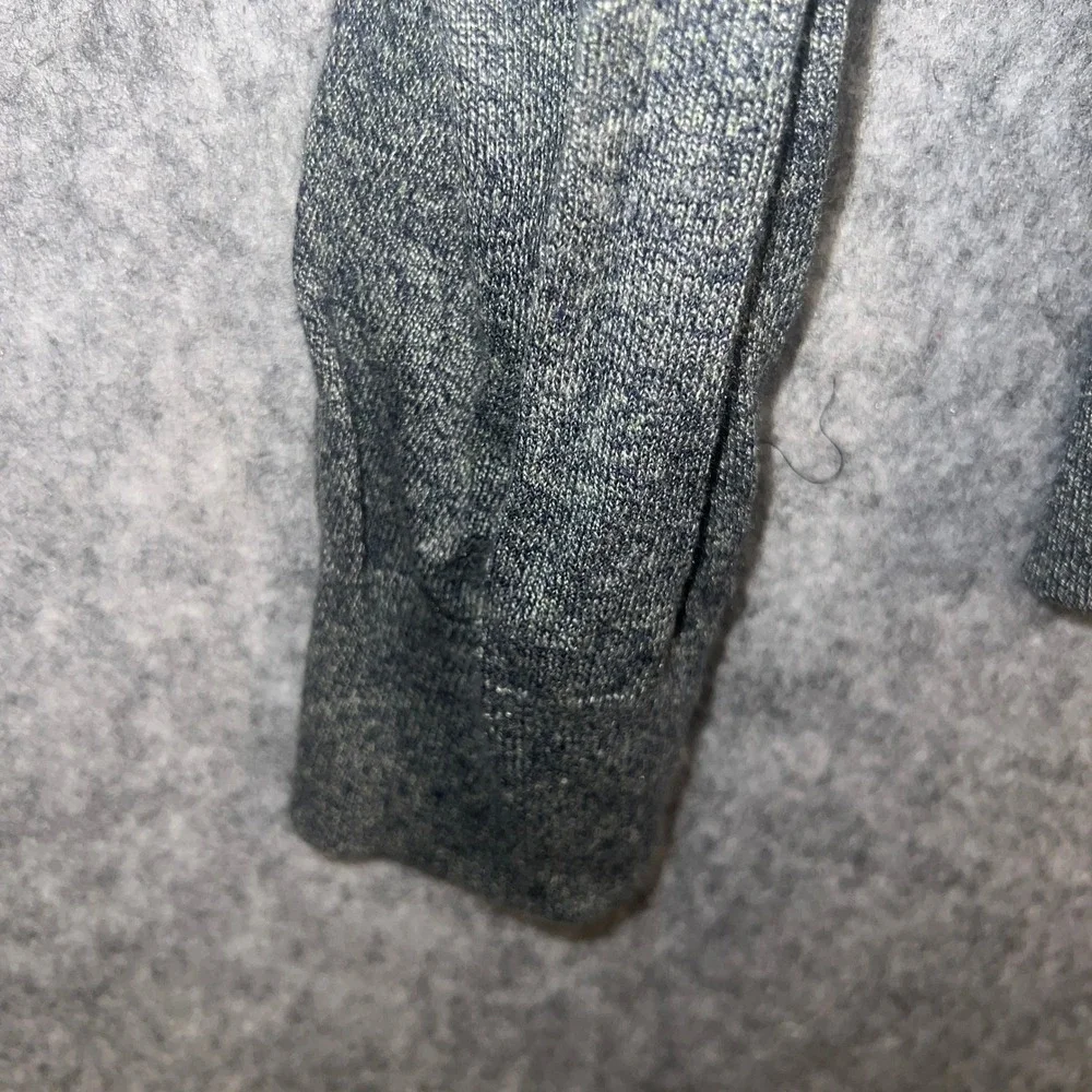 Banana Republic Men Silk Linen Crewneck Sweater Marled Grey Green Size M